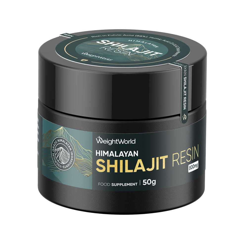 Weightworld Himalayan Shilajit Resin 50G With Turmeric & Ashwagandha