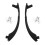 Black Front Left/Right Inner Door Handle Trim for  3 4 Series F30 F80 - Pull Grab Panel Replacement 10