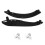 Black Front Left/Right Inner Door Handle Trim for  3 4 Series F30 F80 - Pull Grab Panel Replacement 5