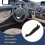 Black Front Left/Right Inner Door Handle Trim for  3 4 Series F30 F80 - Pull Grab Panel Replacement 11