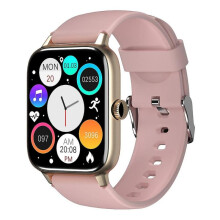 (Pink,Multicolor)TW2 1.8-inch Screen Smart Watch Support NFC Function IP67 Waterproof Fitness Bracelet Multifunctiona