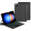 For Xiaomi Pad 6S Pro 12.4 Stand Leather Tablet Case with Detachable Backlight Bluetooth Keyboard 2