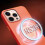 (Style C iPhone 14 Pro Max,Brown)Phone Case for iPhone 14 Pro Max Protective Anti-Fall Case Genuine Leather Coated Shockproof Case 4