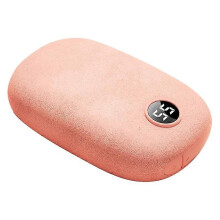 (Pink, Multicolor) H3 10000mAh Electric Hand Warmer Power Bank with 3 Temperature Settings and Digital Display - Pink
