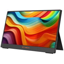 (EU Plug, Multicolor) GTMEDIA Mate 140F 14-inch 1080P FHD IPS Screen Monitor for Laptop Extended Gaming Display Screen - E