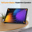 (Butterflies, Multicolor) For Xiaomi Pad 7 Case Pattern Print Leather Stand Tablet Cover - Graffiti 5