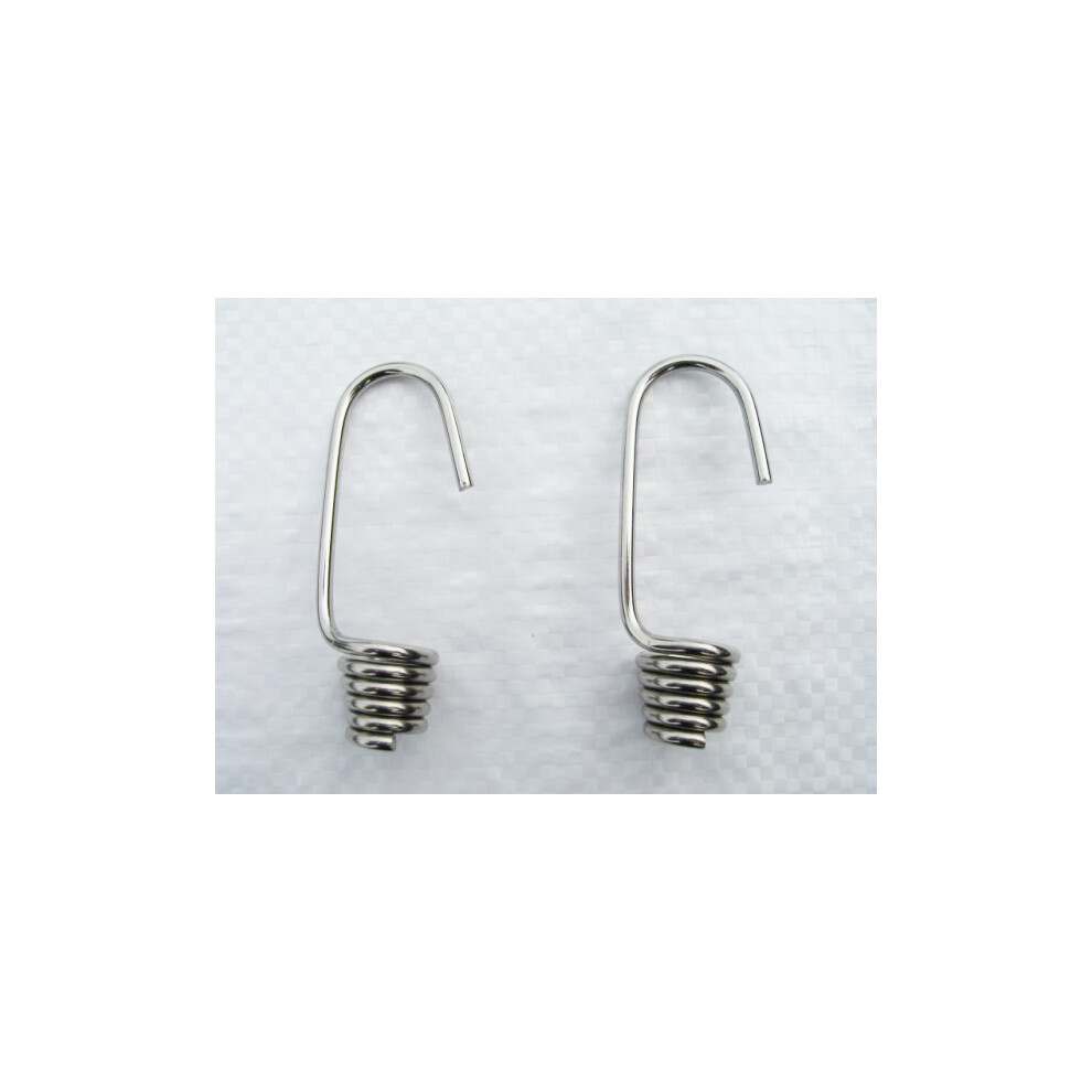 Bungee Cord Hooks Stainless Steel X2 - 10Mm (Wire Elastic Shock Ends) 600988502758