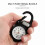 (Silver, Multicolor) SKMEI 2232 Outdoor Backpack Hook LED Flashlight Quartz Watch - Silver 4