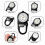 (Silver, Multicolor) SKMEI 2232 Outdoor Backpack Hook LED Flashlight Quartz Watch - Silver 5