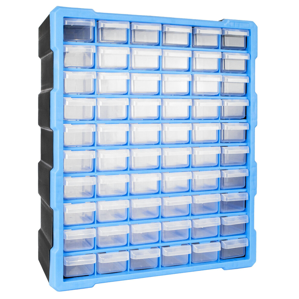 DIY Storage Organiser Unit 60 Small Drawer Craft Box Tool Cabinet