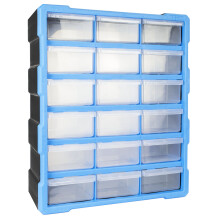 DIY Storage Organiser Unit 18 Large Drawer Craft Box Tool Cabinet