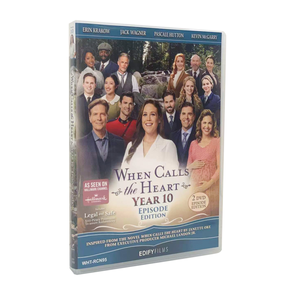 Azip When Calls The Heart Season 10 (2023) 2-Disc Dvd Set - 12 Episodes