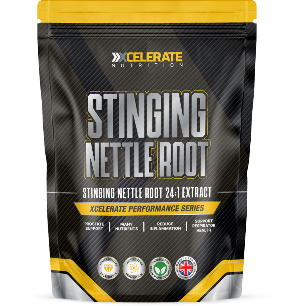 Xcelerate Nutrition (60 Capsules) Stinging Nettle Root 12000Mg 24:1 Extract Capsules