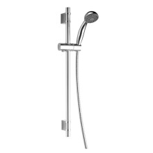 Deva Vista Single Mode Shower Fittings Kit, Rail, Hose, Head & Clamp NEW Chrome - KIT-VISBS