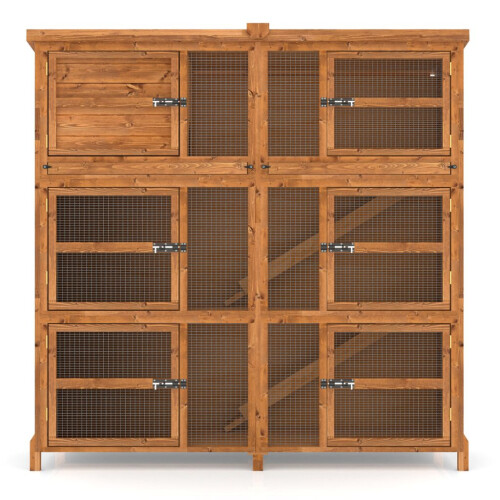 6ft Chartwell Triple Rabbit Guinea Pig Hutch