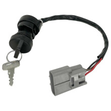 Ignition Key Switch Fit for Yamaha Atv Big Bear 400 09-12| Grizzly 550 600 660 700 02-22| Kodiak 400 450 700 16-22 Replace 28p