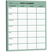 MantraRaj Magnetic Weekly Meal Planner Pad Days of The Week Scheduler Task Notes And To Do Lists