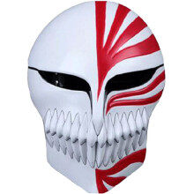 (Style 4) And Mask Bleach Kurosaki Ichigo Cosplay Half Face Mask For Accessories Halloween