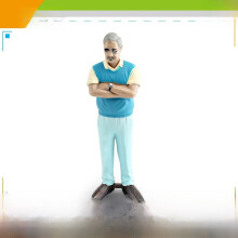 (Grandpa ) Model Character Family Pvc Material With Human Models Decoration For Home