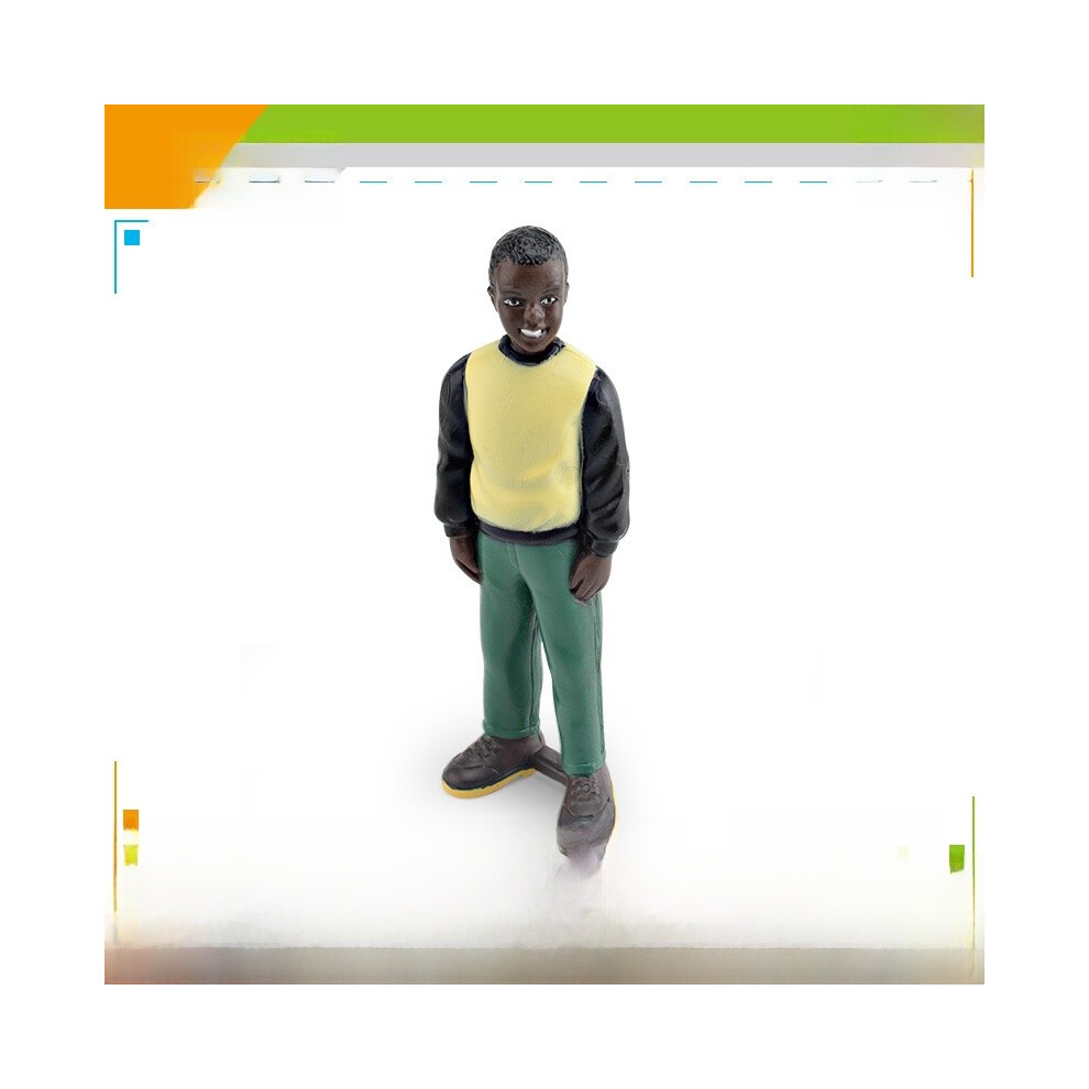 (Boy) Model Family Black Pvc Figurines For Home Decoration And Display Collectors-image-OPC-PHNBY8J-NEW