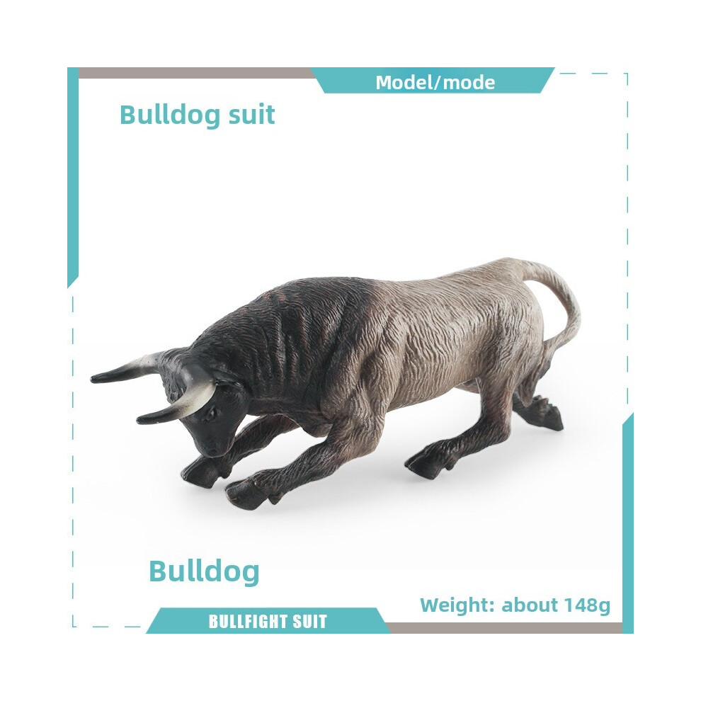 (StyleM) Set Spanish Bullfighting Model Wild African Bull Trainer Toy Knight Ornament-image-OPC-PHNBYC9-NEW