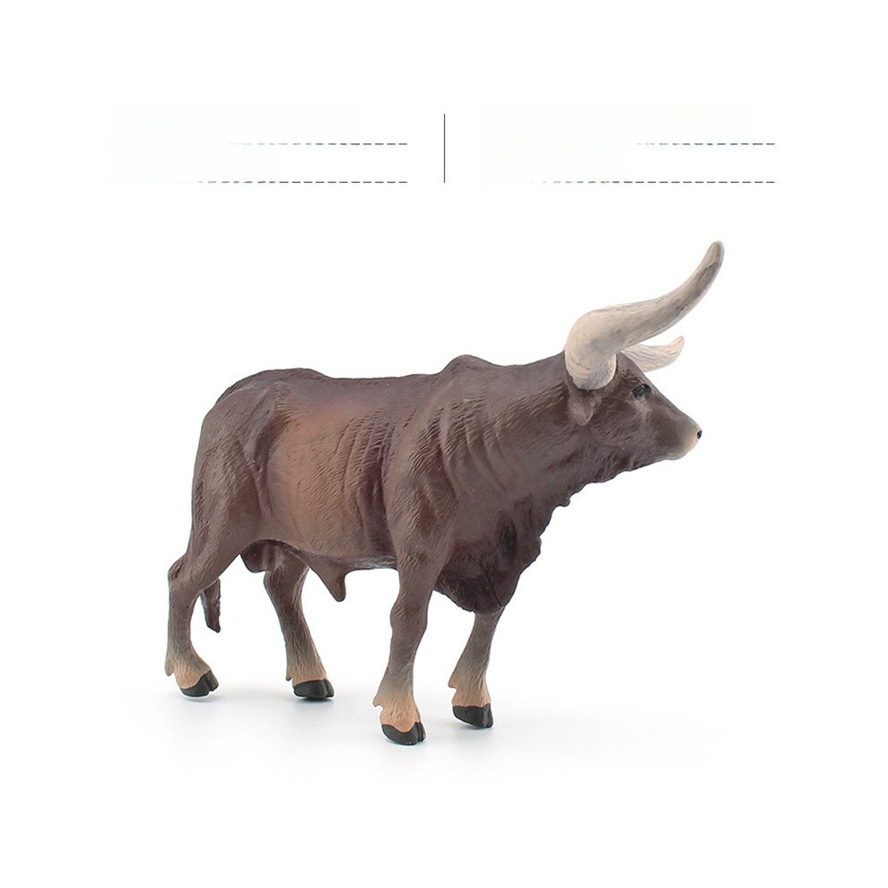 (Watusi Longhorn ) Pvc Livestock Animal Models Featuring Bull Figures Collection Decorative For-image-OPC-PHNC5G8-NEW