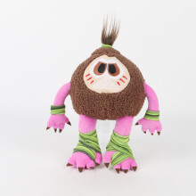 Moana Kakamora Plush Toy - Animated Cartoon Character for Kids' Playroom Decor, Soft Plush, 28cm