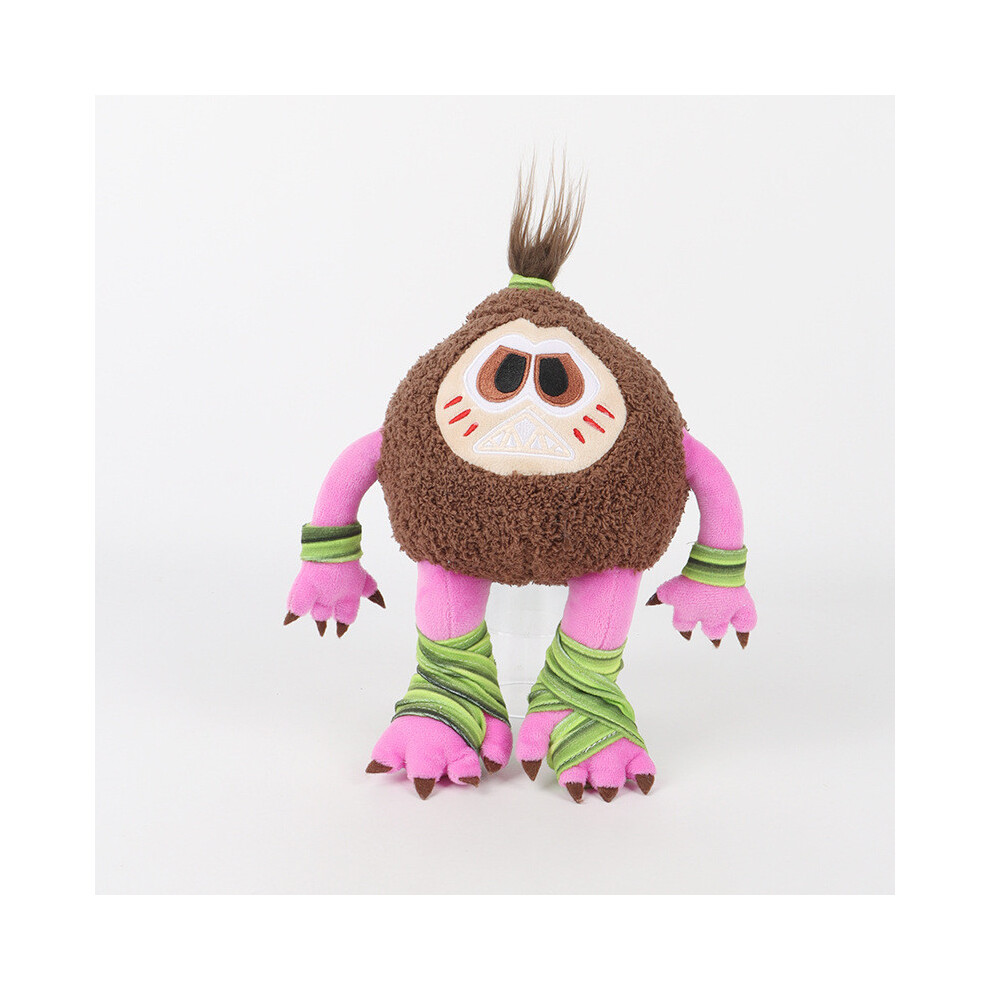 Moana Kakamora Plush Toy - Animated Cartoon Character for Kids' Playroom Decor, Soft Plush, 28cm
