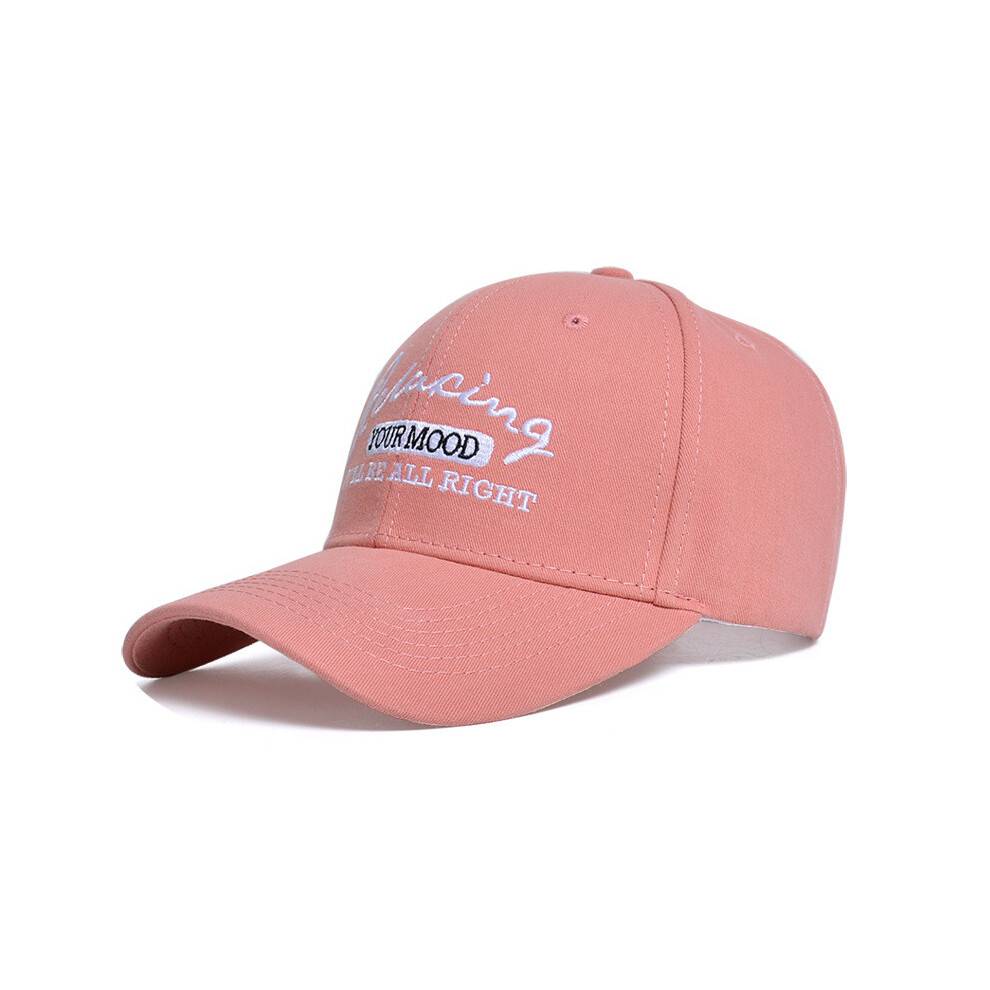 (Pink) Simple Embroidered Letter Women Summer Casual Baseball Cap Wear For Daily-image-OPC-PHNC7ZR-NEW