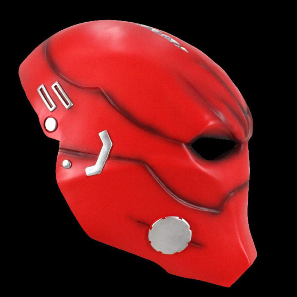 Knight Arkham Red Hood Resin Mask For Halloween Costume And Parties Festivals-image-OPC-PHNCC5D-NEW