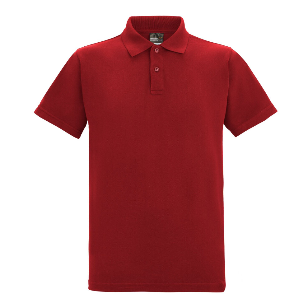 Regatta (4Xl, ) Professional Pique Polo Shirt Men's Red