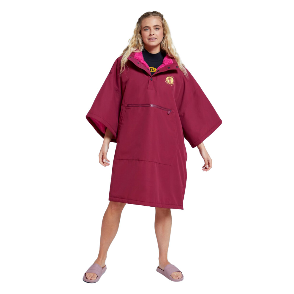 (S, Burgundy) Animal Womens/Ladies Zara Changing Robe