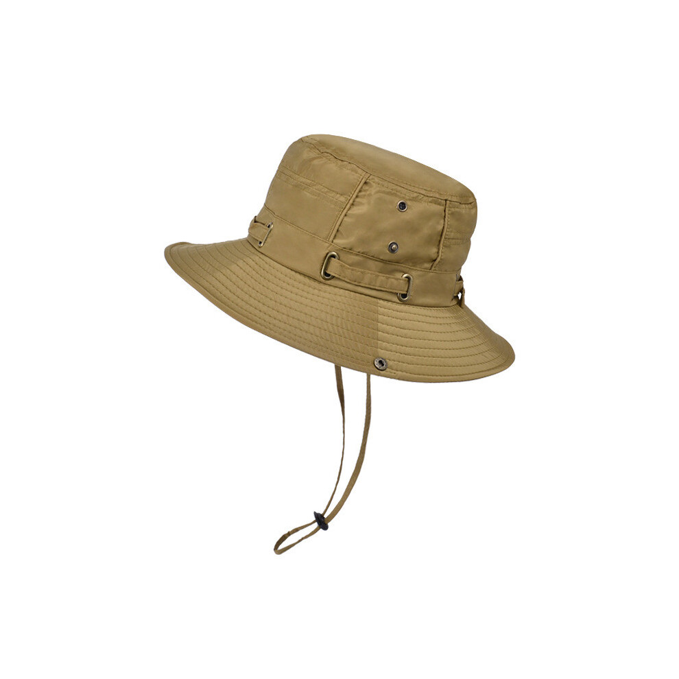 (Champagne Gold) Wide Brim Summer Hat Women Uv Protection Casual Outdoor Beach Sunshade Gear-image-OPC-PHNCQTQ-NEW