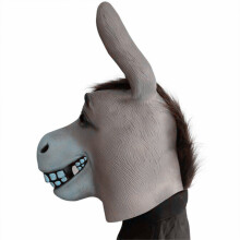 Playful Donkey Mask With Latex Design For Party Costumes Celebration Events And