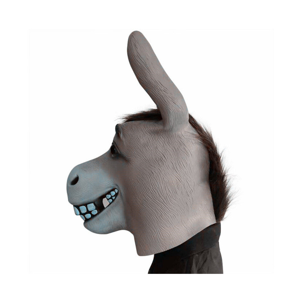 Playful Donkey Mask With Latex Design For Party Costumes Celebration Events And