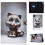 Pattern Printing Leather Stand Protector for Lenovo Tab M10 HD Gen 2 X306X Tablet Shell - Cute Cat 1