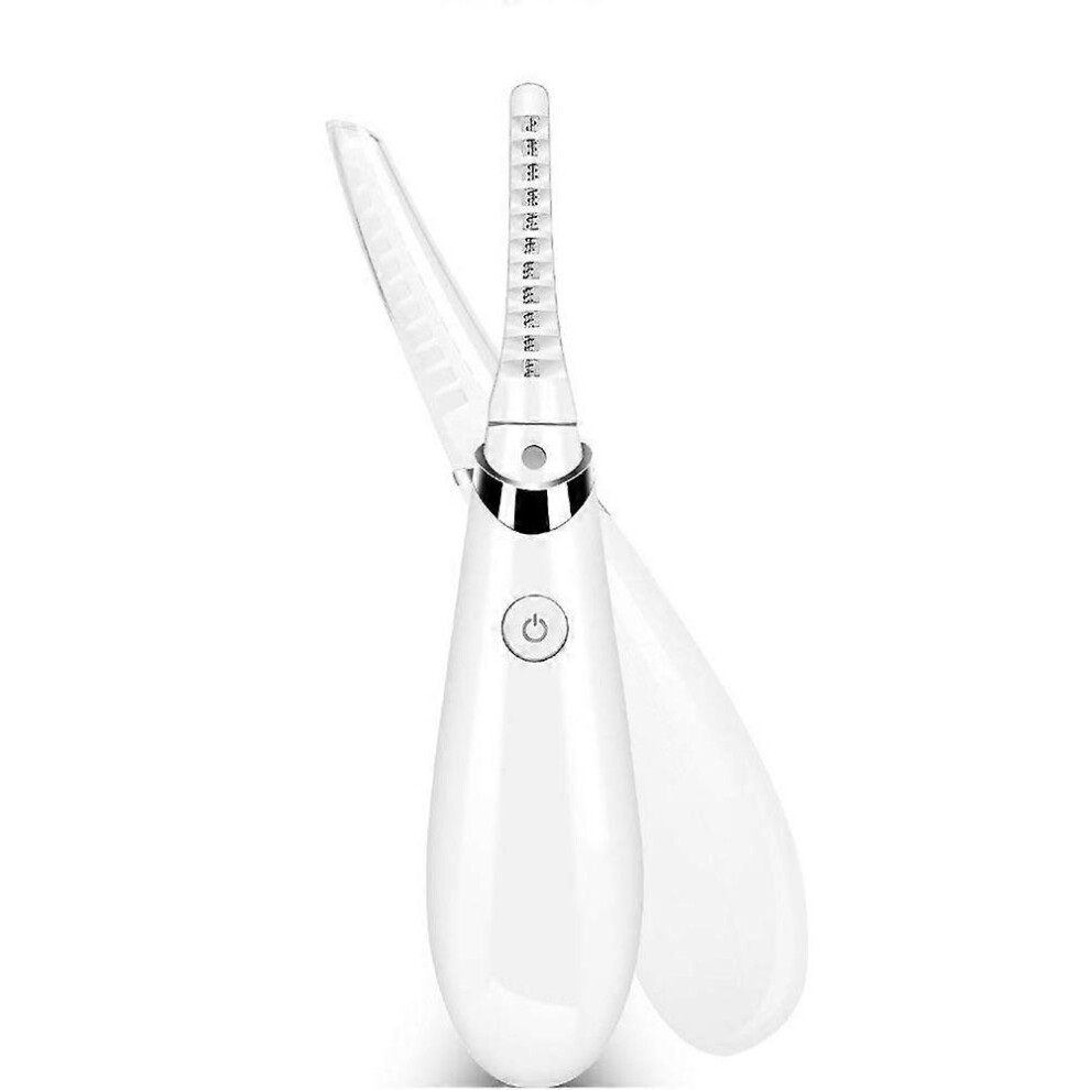 (As show, One size) Heated Eyelash Curler, Electric Eyelash Curlers, Rechargeable Lash Curler with Eyelash Comb for Makeup