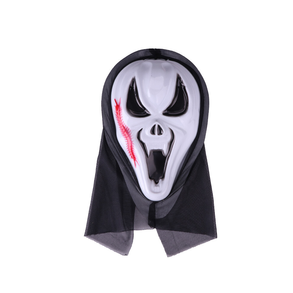 (Centipede, Universal code) Halloween Mask Adult Children Death Monolithic Horror Mask Face Ghost Festival Mask-image-OPC-PHND98G-NEW