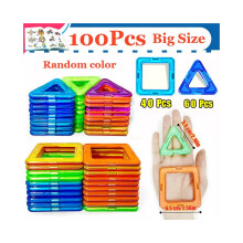 Magnetische Bausteine große Größe Und Mini -Größe DIY Magnet Toys For Kids Construction Set Geschenke Für Kinder Spielzeug