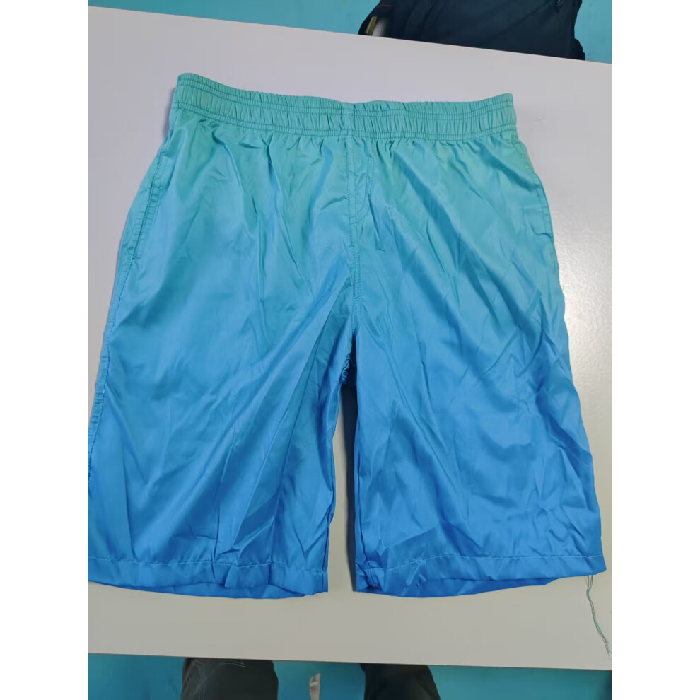 (XL, Blue) 3D Printed Gradient Pattern Beach Shorts Series Swimming Trunks Men's Casual Beach Shorts-image-OPC-PHNDBGN-NEW