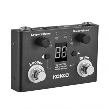 Multifunctional Drum Looper Effect Pedal Tuner BT Page Turner Phrase Loop Recording Drum Machine Effect Compact Pedal Portable Musical Instrument Eff
