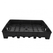 Garden Grow Bed PP Rectangle Planting Container Breathable Planter with Drainage Channel for Roof Gardening Flowers Vegetables