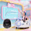 AIYAPLAY Hello Kitty Kids Ride on Bumper Car with Remote Control, White 3