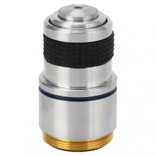 60X Biological Microscope Achromatic Objective Lens RMS Thread 185 Optical Glass Objective Lens
