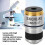 60X Biological Microscope Achromatic Objective Lens RMS Thread 185 Optical Glass Objective Lens 4