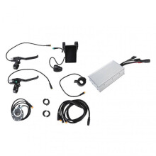30A Electric Bike Controller Kit Waterproof Bicycle LCD Display Thumb Throttle Power Assist Sensor for 1000W Motor