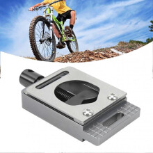 Bike Saw Guide Aluminium Alloy Bike Fork Steerer Seat Post Handlebar Adjustable Cut Saw Guide for Mountain Road Bikes Black