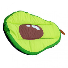 Pet Cushion HD Print Cute Soft Comfortable Universal Pet Bed Dog Mat for Home Outdoor Avocado