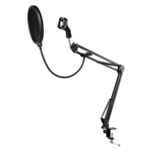 Boom Arm Microphone Adjustable Suspension Boom Rotatable Scissor Microphone Arm Stand Set