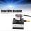 Dia. 38mm Draw Wire Encoder 10 to 3000mm Range Incremental Cable Encoder for Cylinders Testing Machines DC8‑24V 5